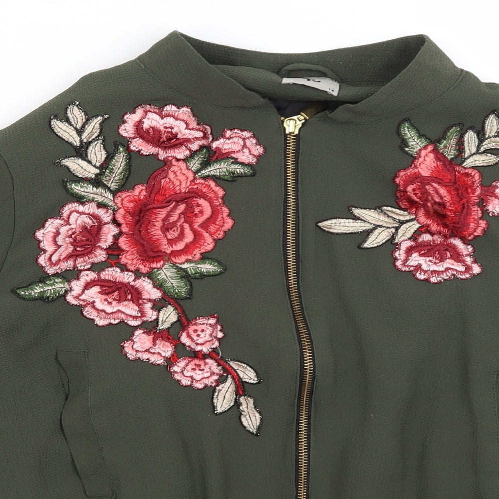 TU Womens Green   Jacket  Size 14