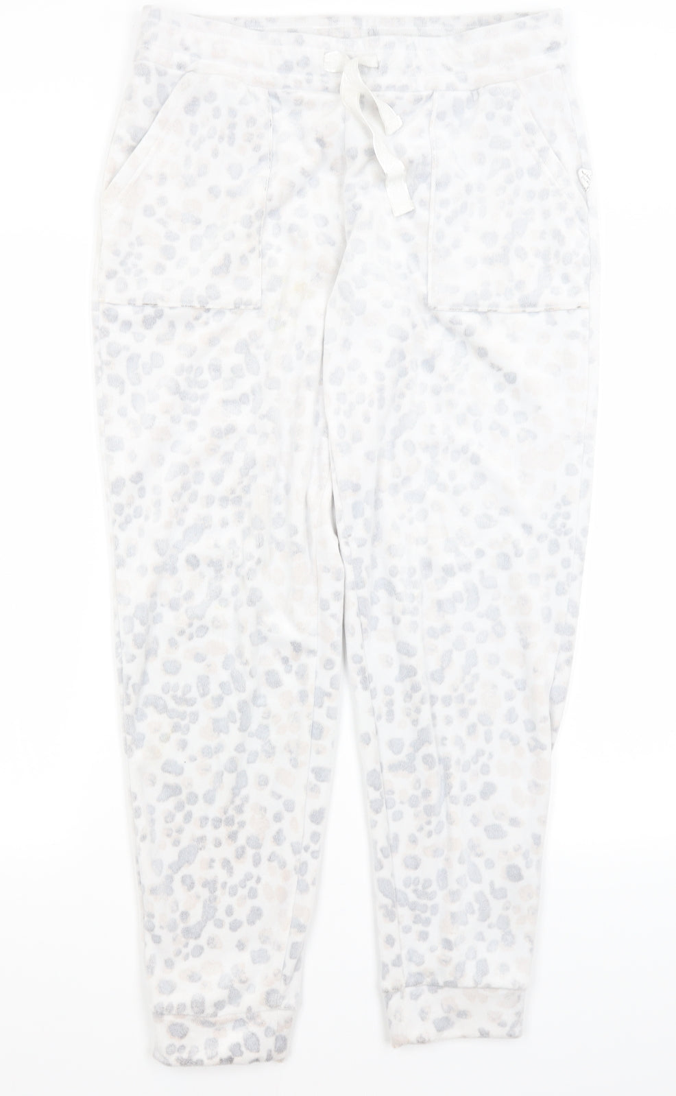 Primark Womens Grey Animal Print  Capri Lounge Pants Size S
