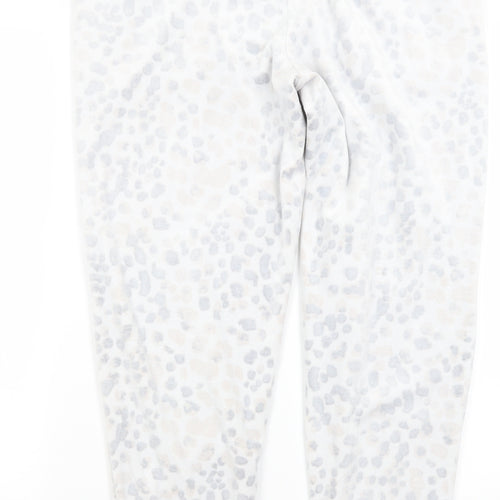 Primark Womens Grey Animal Print  Capri Lounge Pants Size S
