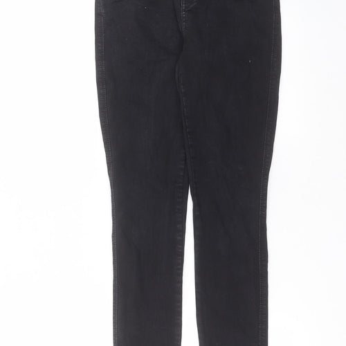 DrDenim Womens Black  Denim Skinny Jeans Size M L28 in