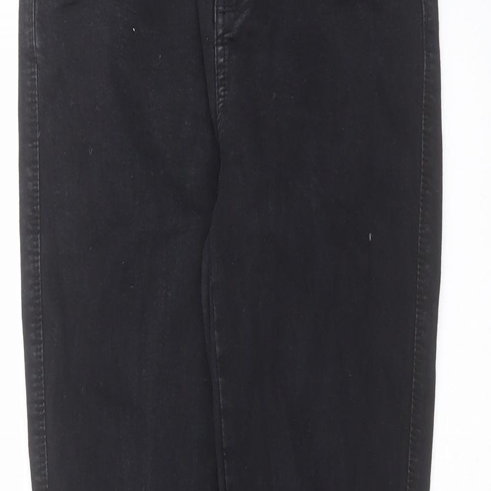 DrDenim Womens Black  Denim Skinny Jeans Size M L28 in