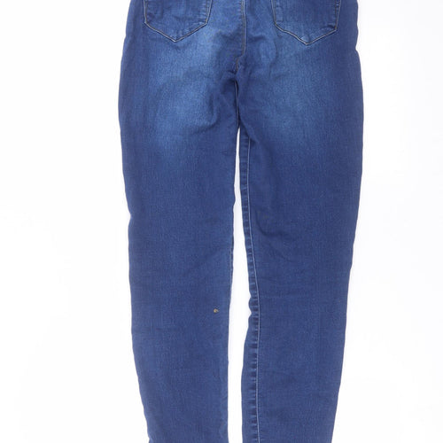 Peacocks Womens Blue  Denim Jegging Jeans Size 8 L30 in