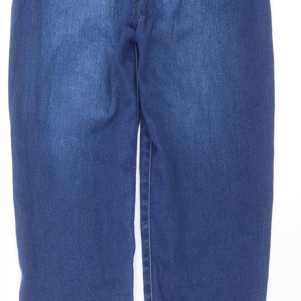 Peacocks Womens Blue  Denim Jegging Jeans Size 8 L30 in