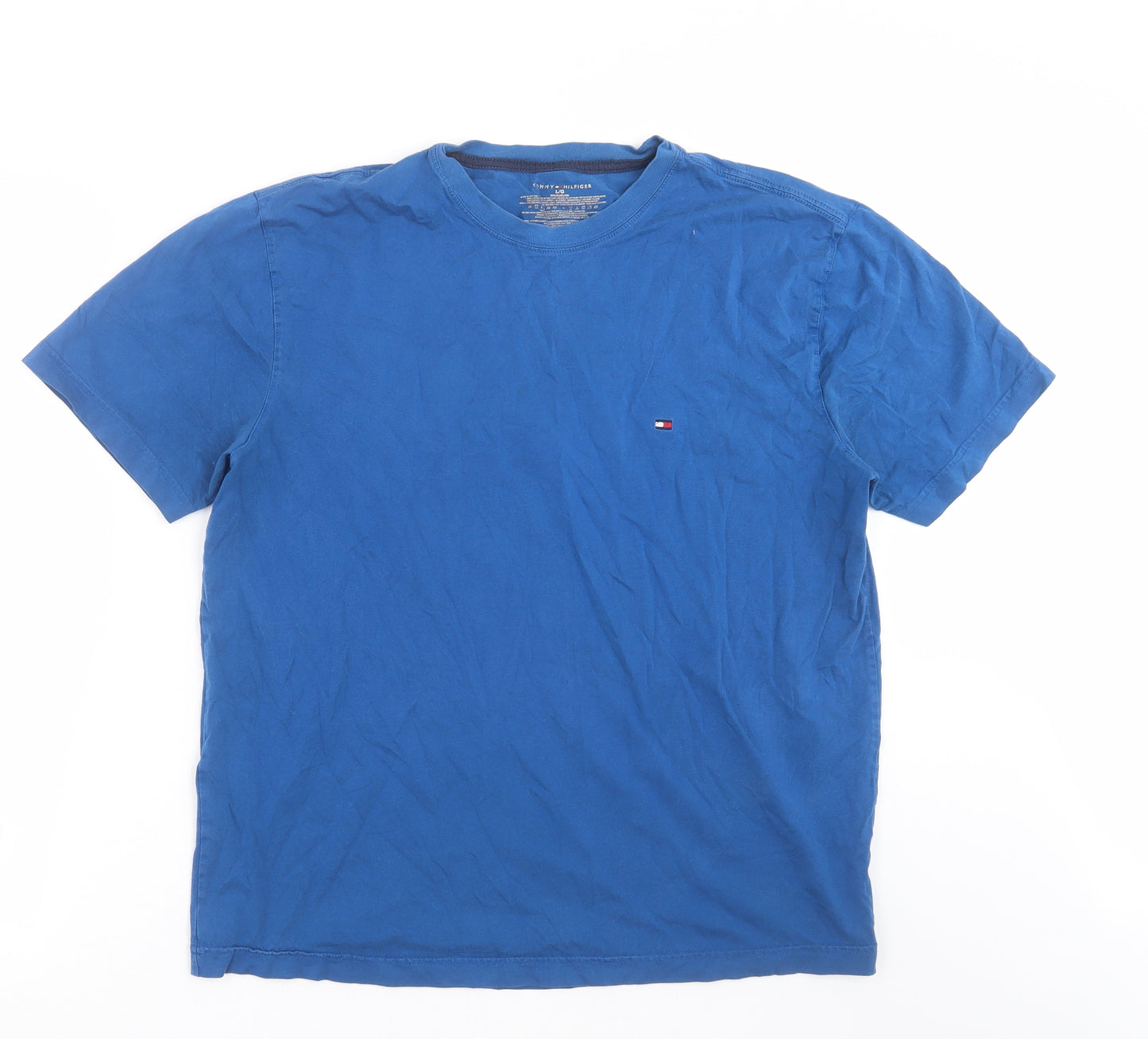 Tommy Hilfiger Mens Blue    T-Shirt Size L