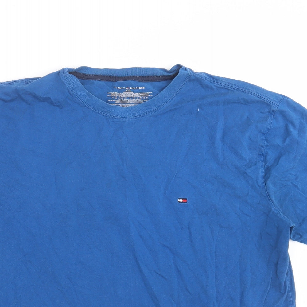 Tommy Hilfiger Mens Blue    T-Shirt Size L
