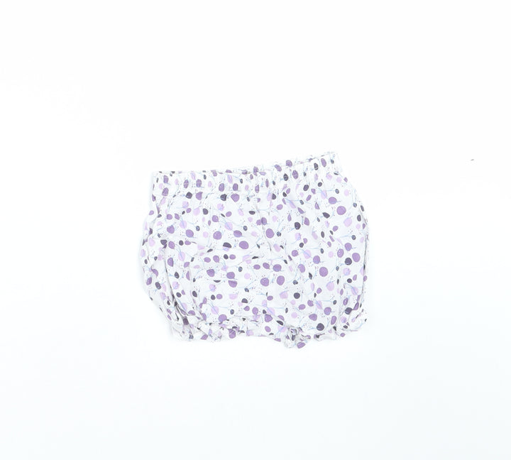 Orchestra Girls White Geometric   Trousers Size 24 Months  - shorts