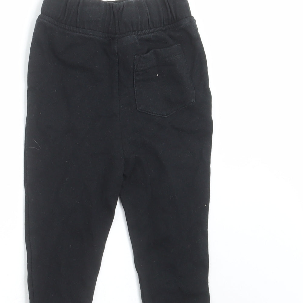 NEXT Baby Black   Jogger Trousers Size 12-18 Months