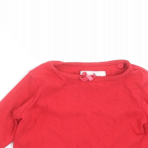 NEXT Baby Red   Basic T-Shirt Size 9-12 Months