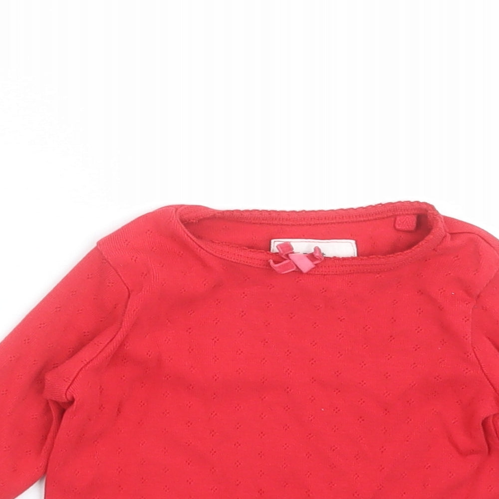 NEXT Baby Red   Basic T-Shirt Size 9-12 Months