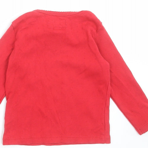 NEXT Baby Red   Basic T-Shirt Size 9-12 Months