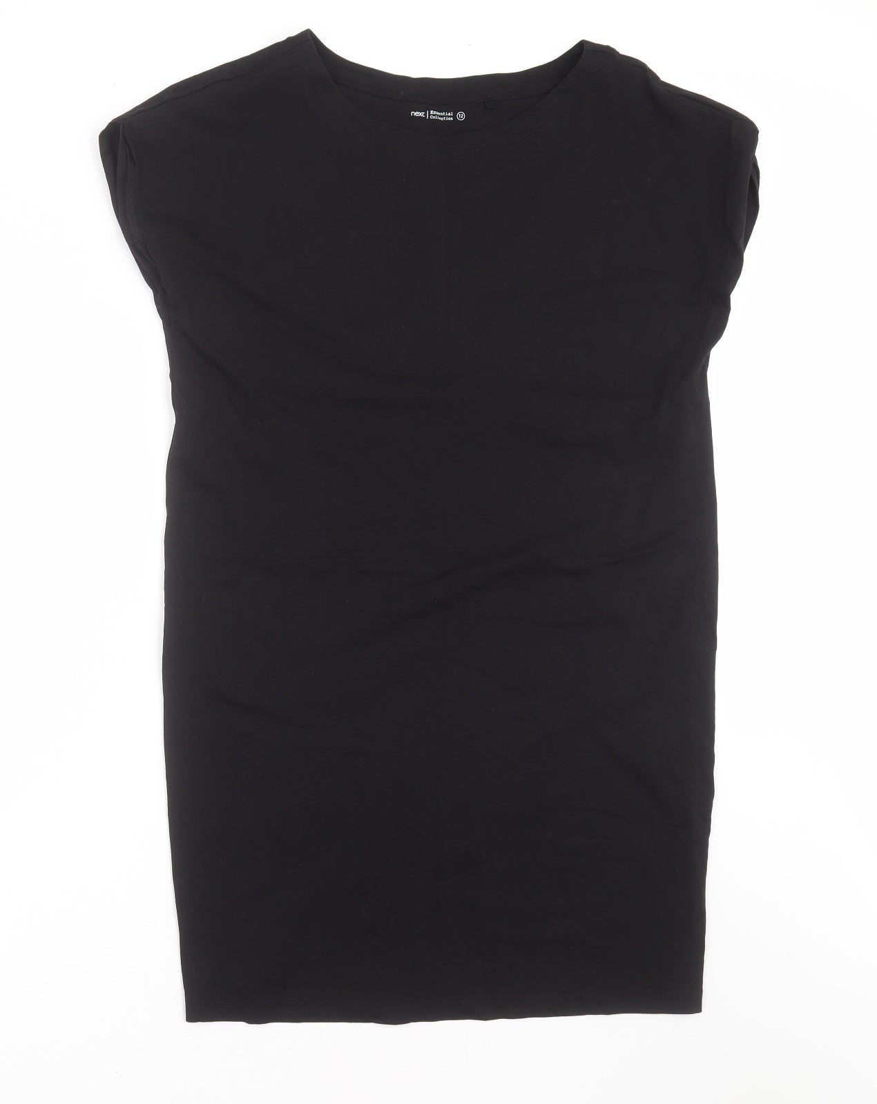 NEXT Womens Black   T-Shirt Dress  Size 12