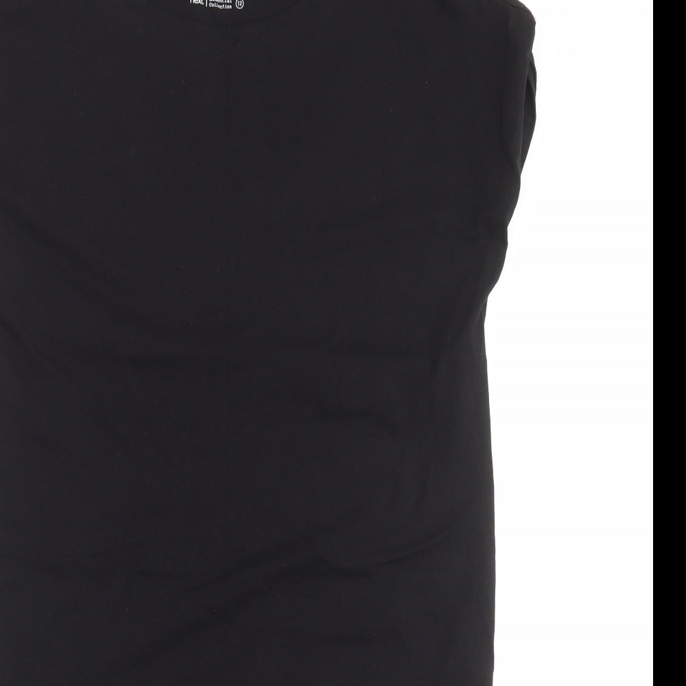 NEXT Womens Black   T-Shirt Dress  Size 12
