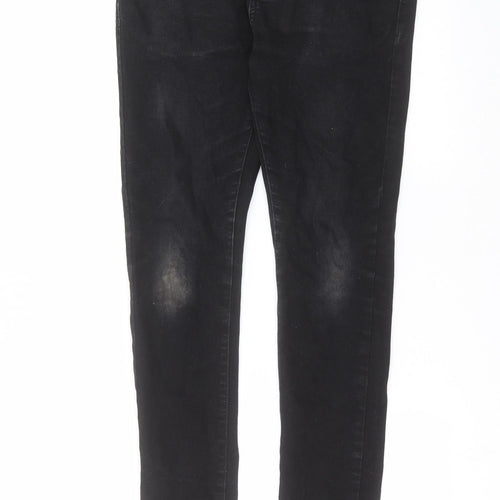 Very Womens Black  Denim Skinny Jeans Size 32 in L30 in
