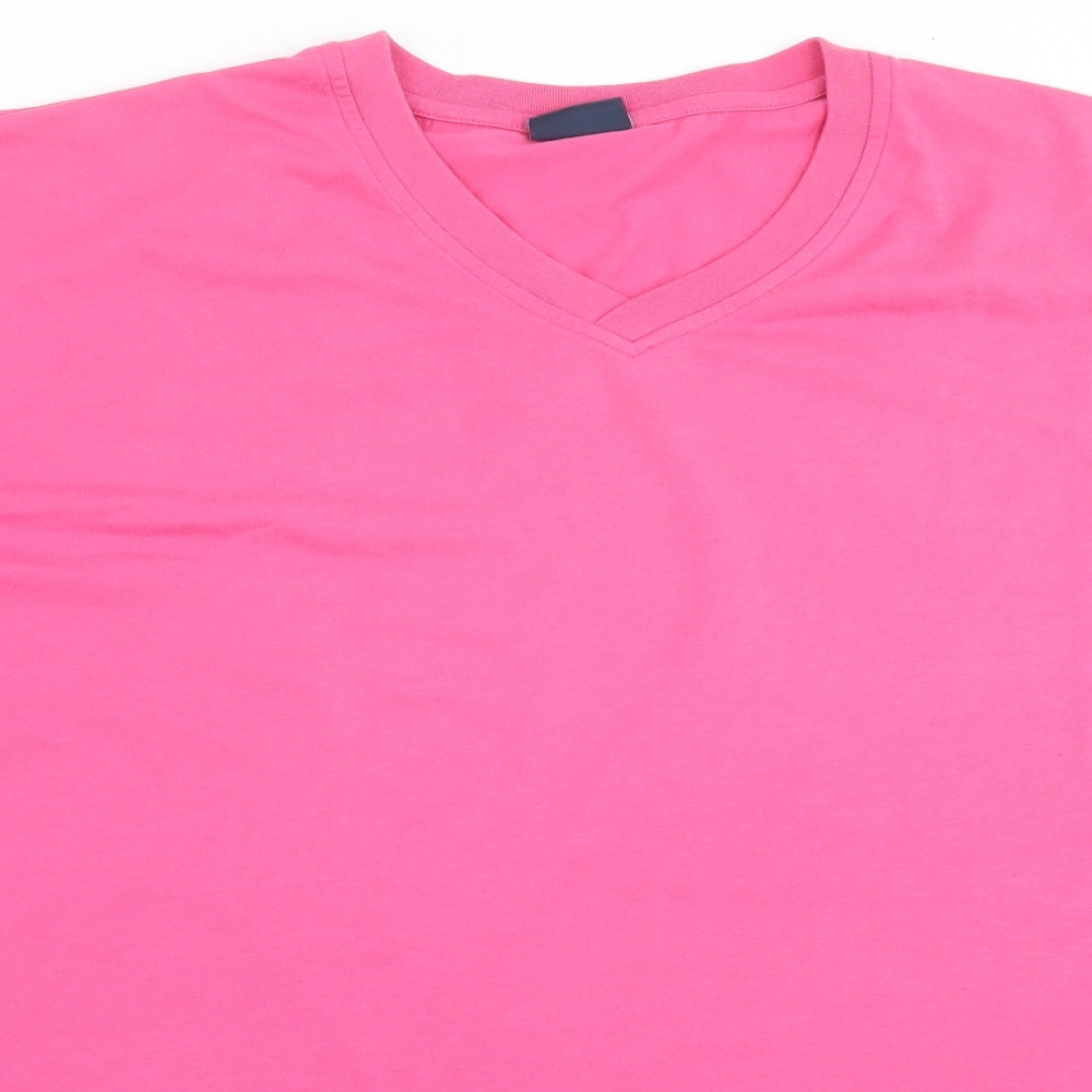 South Bay Mens Pink    T-Shirt   - 5XL