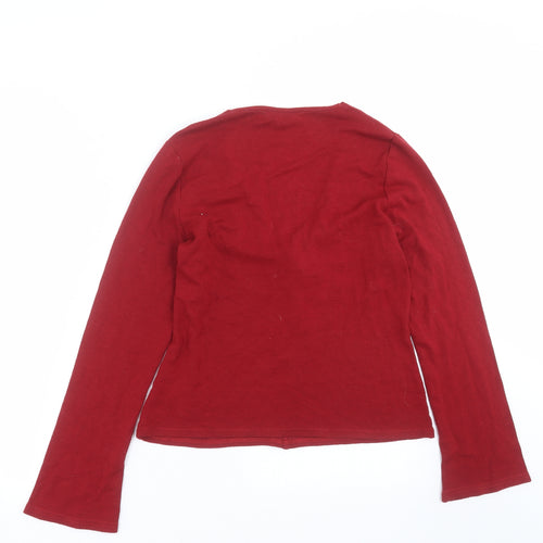 Canvas Womens Red   Pullover Jumper Size 16