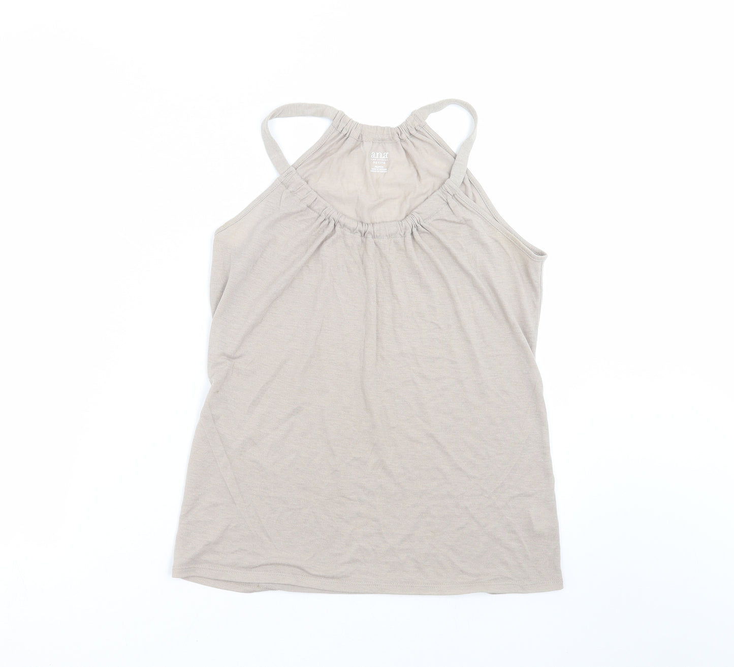 ana Womens Beige   Basic T-Shirt Size S