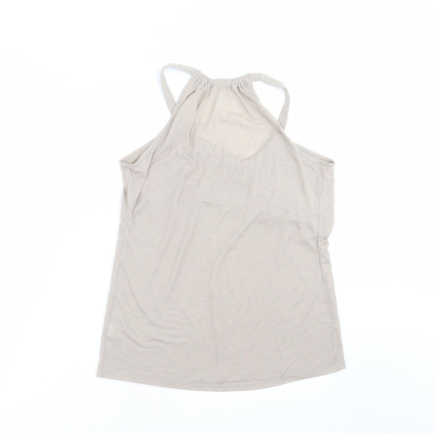 ana Womens Beige   Basic T-Shirt Size S