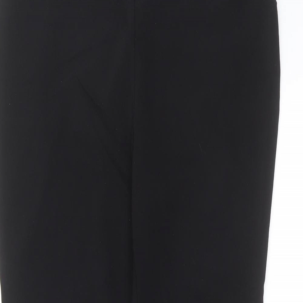 Dorothy Perkins Womens Black   Trousers  Size 16 L27 in
