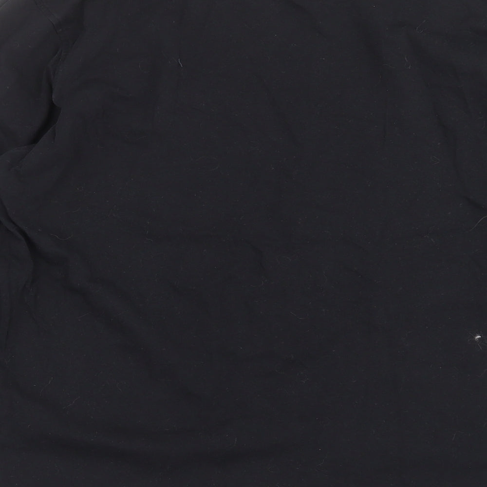 TU Mens Black    T-Shirt Size L