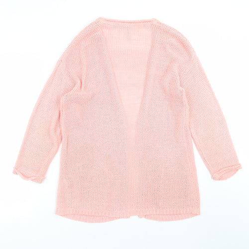 Anthology Womens Pink  Knit Cardigan Jumper Size 12
