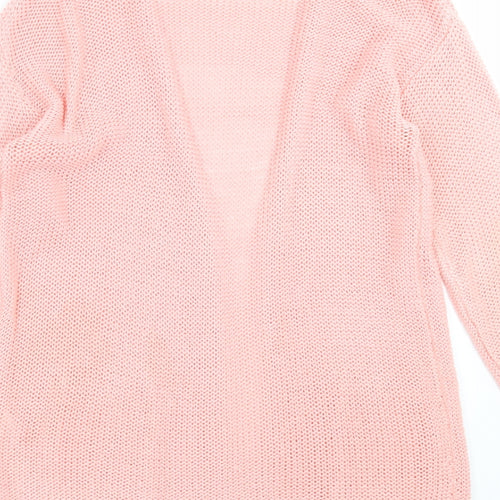Anthology Womens Pink  Knit Cardigan Jumper Size 12