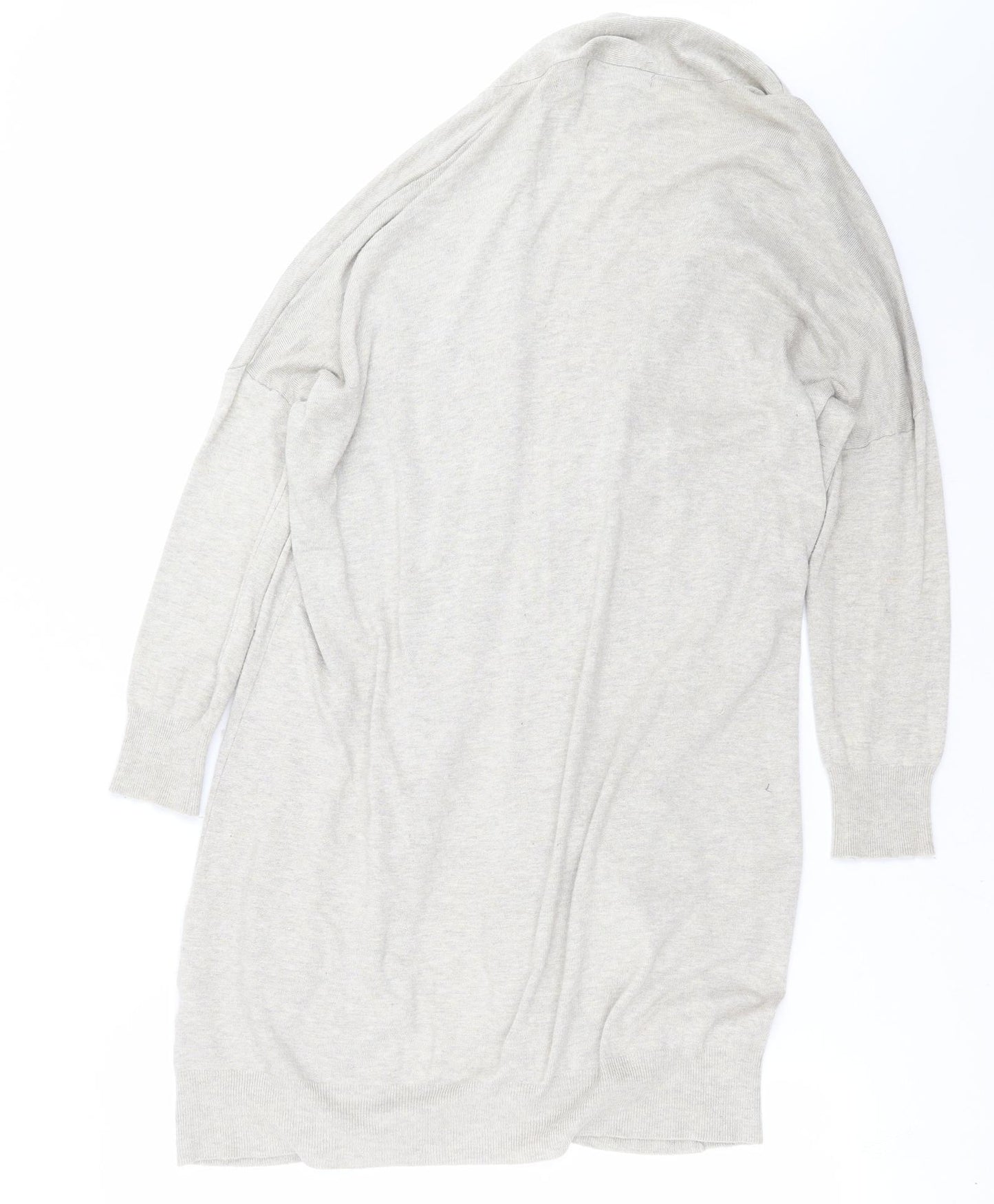 Primark Womens Beige  Knit Cardigan Jumper Size 12