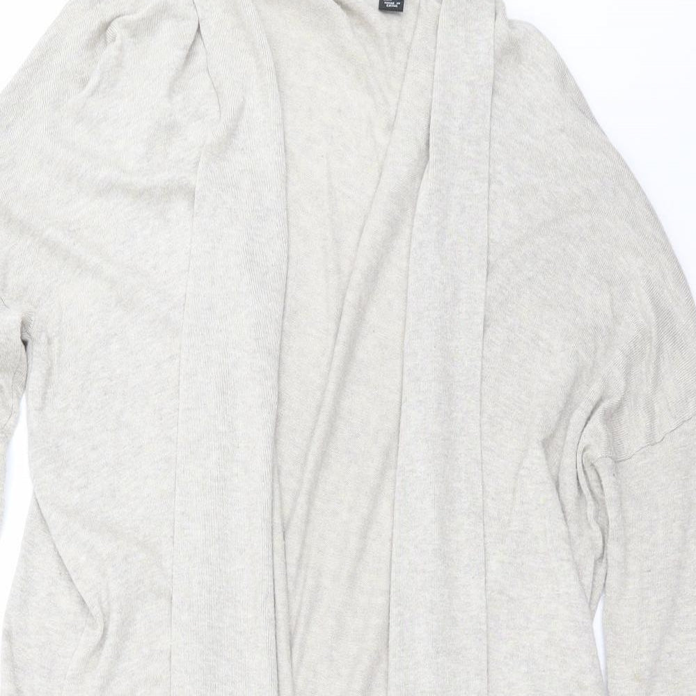 Primark Womens Beige  Knit Cardigan Jumper Size 12