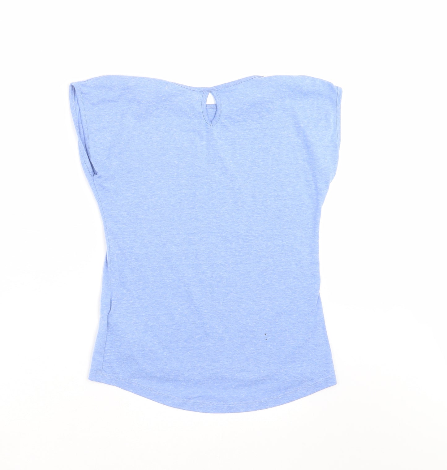 Marks and Spencer Girls Blue   Basic T-Shirt Size 9-10 Years