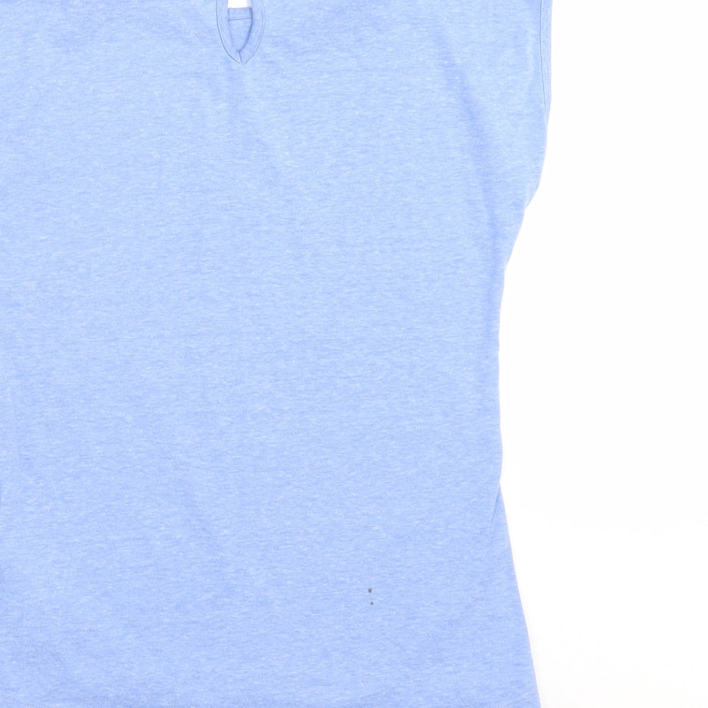 Marks and Spencer Girls Blue   Basic T-Shirt Size 9-10 Years