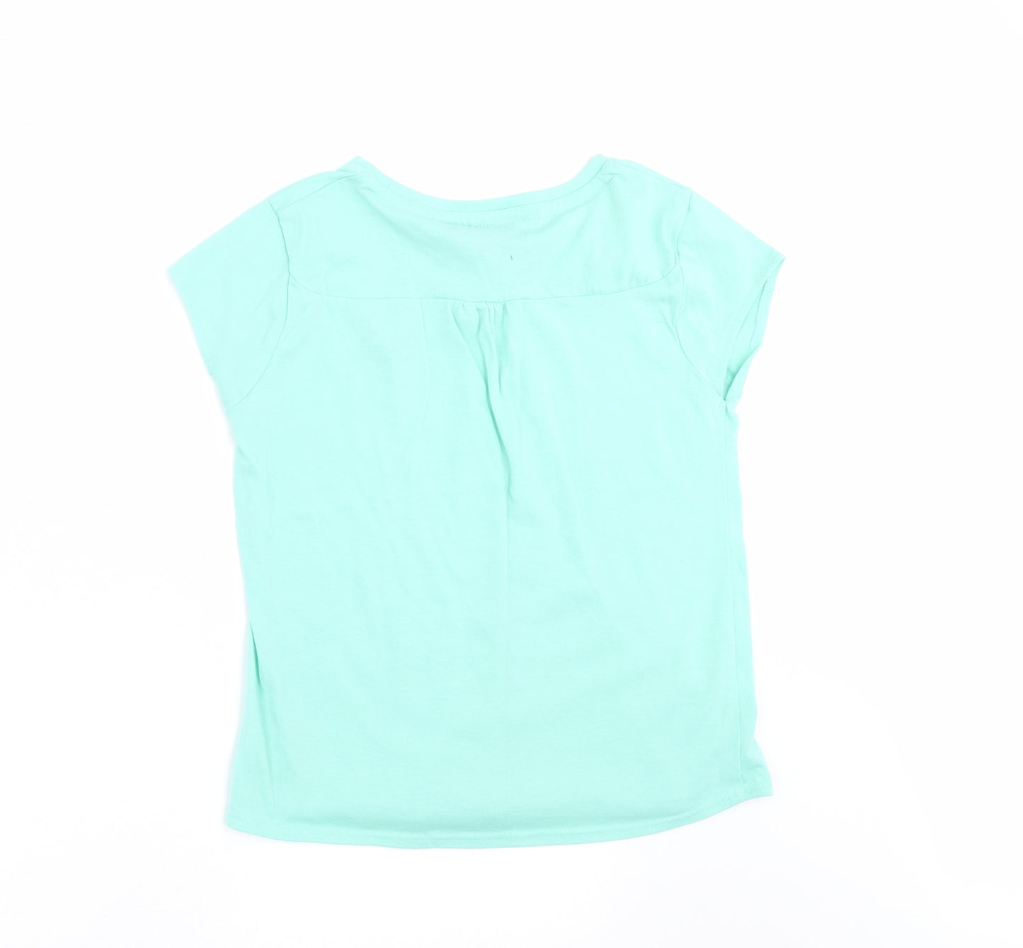 LA Gear Girls Green   Basic T-Shirt Size 11-12 Years
