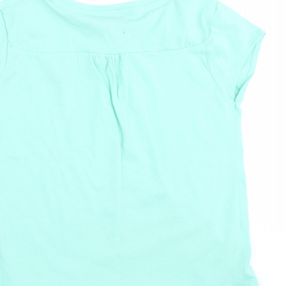 LA Gear Girls Green   Basic T-Shirt Size 11-12 Years