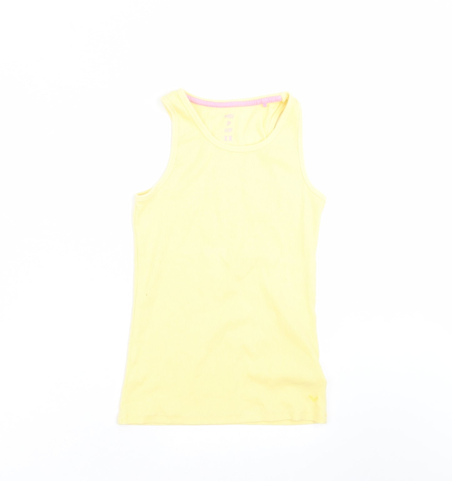 NEXT Girls Yellow   Basic Tank Size 10 Years