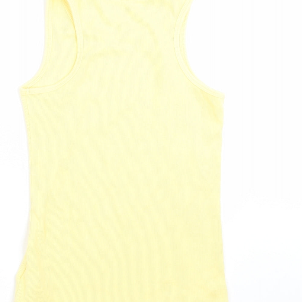 NEXT Girls Yellow   Basic Tank Size 10 Years