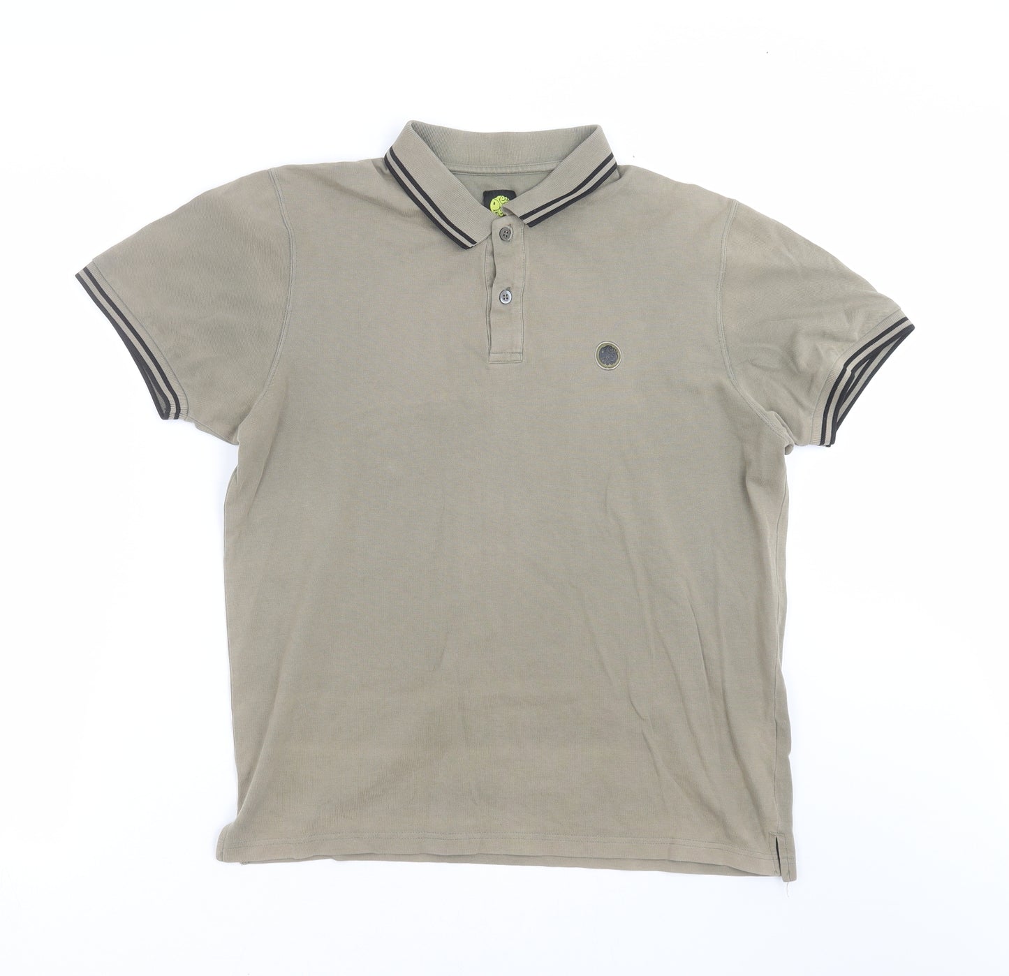 Pretty Green Mens Green    Polo Size M