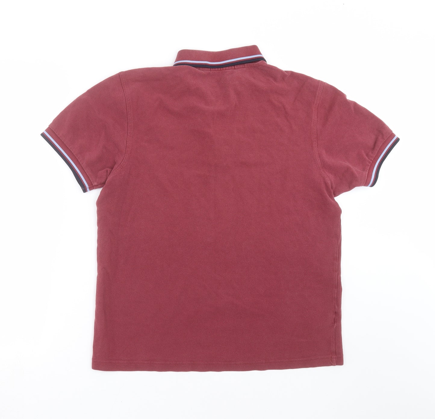 Fred Perry Mens Red    Polo Size M  - burgundy