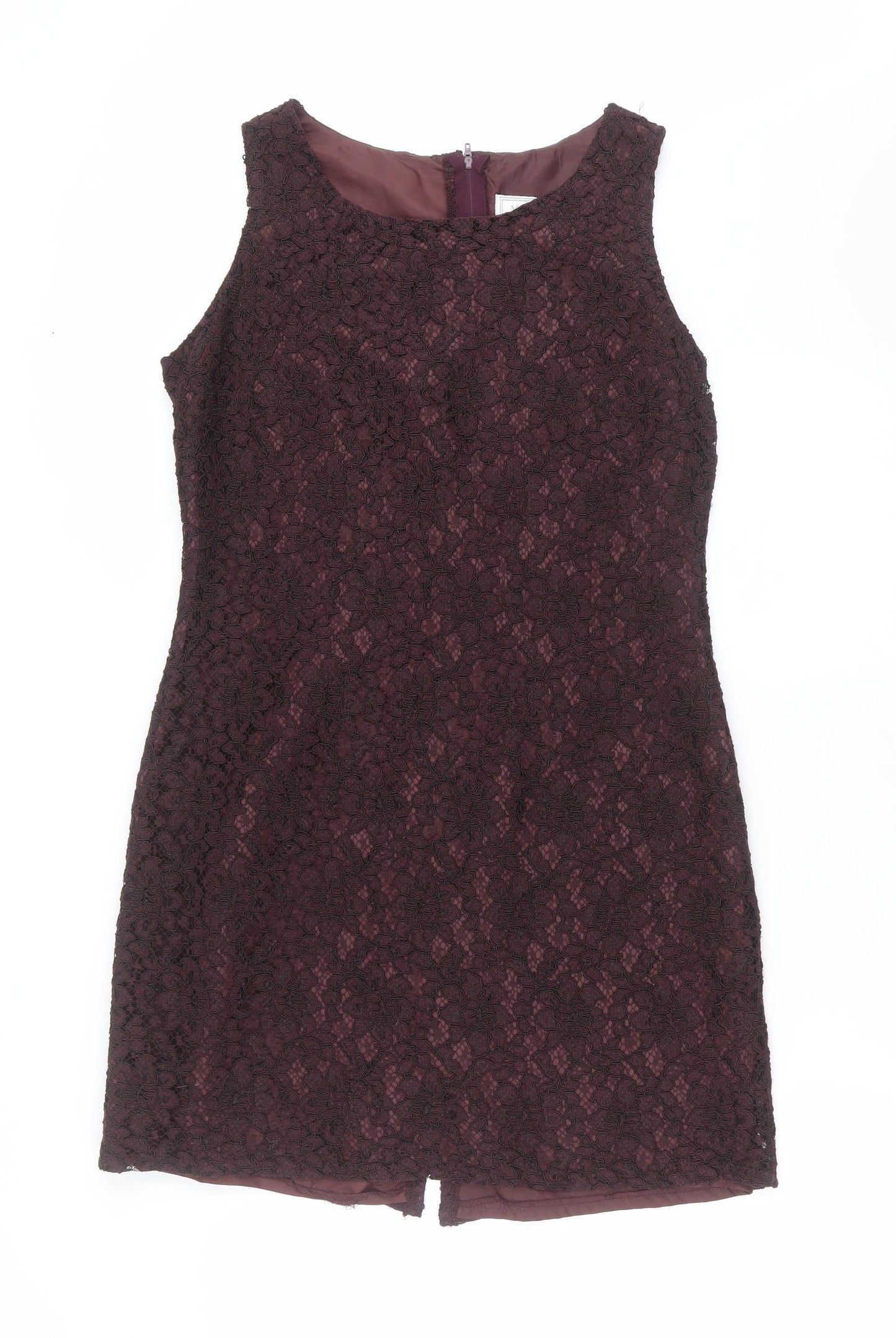 Meghan Womens Purple Floral  Shift  Size 14
