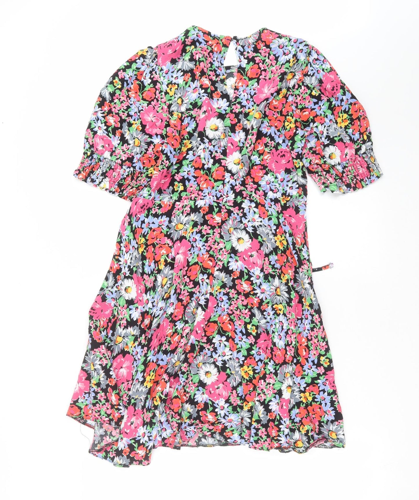 New Look Womens Multicoloured Floral  Fit & Flare  Size 14
