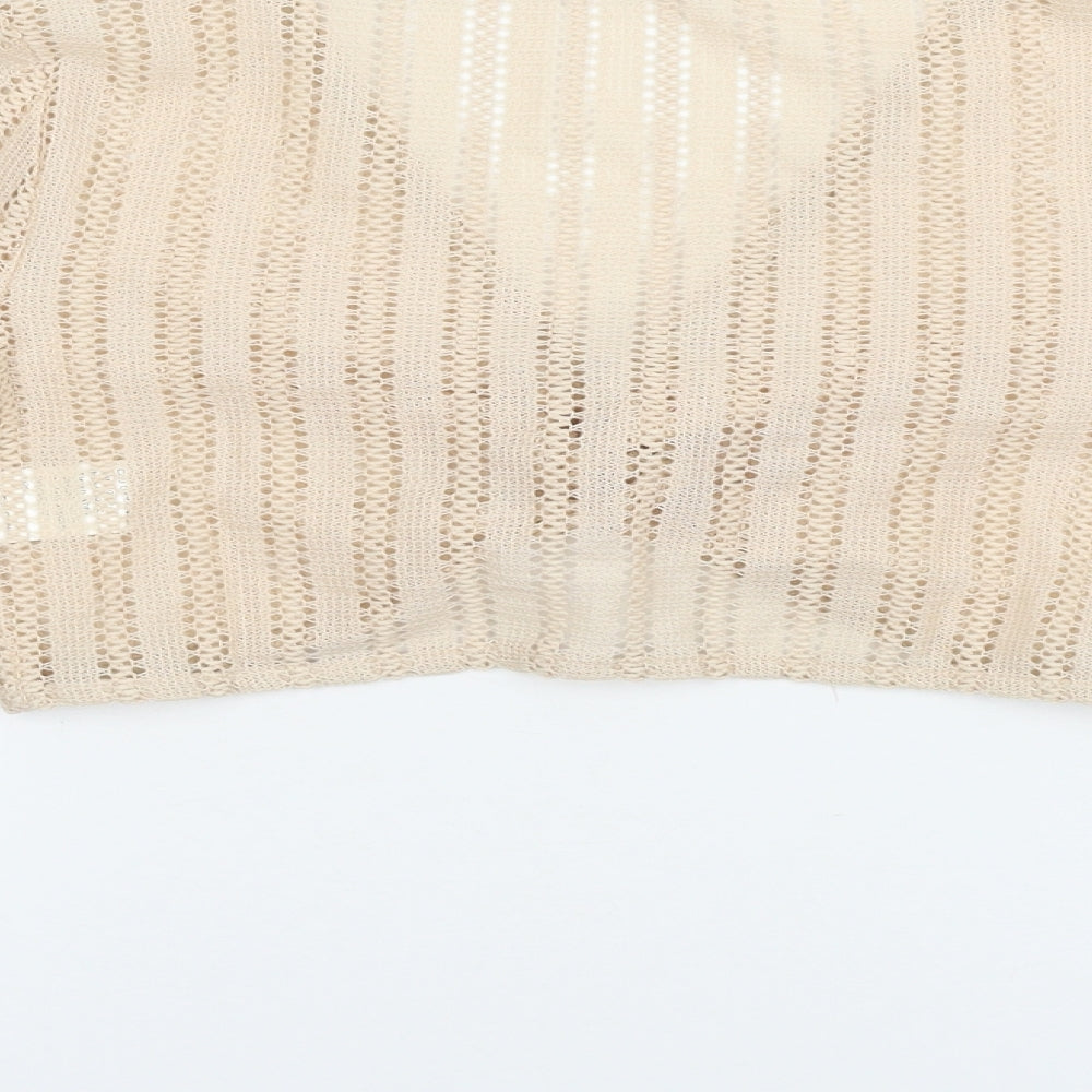 SheIn Womens Beige   Basic T-Shirt Size XS