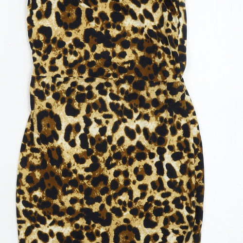 SheIn Womens Multicoloured Animal Print  Mini  Size XS