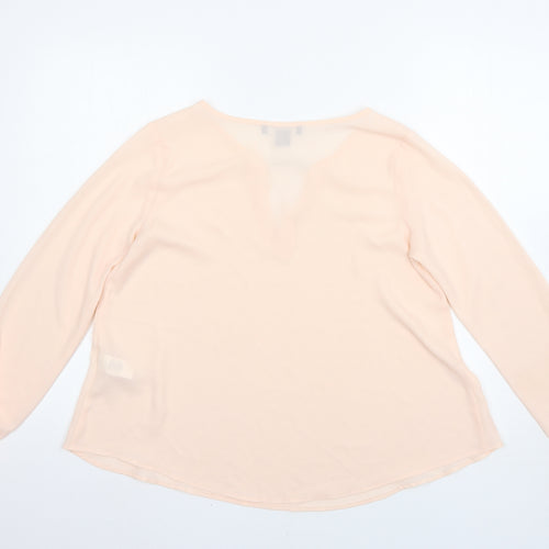 Atmosphere Womens Pink   Basic Blouse Size 8