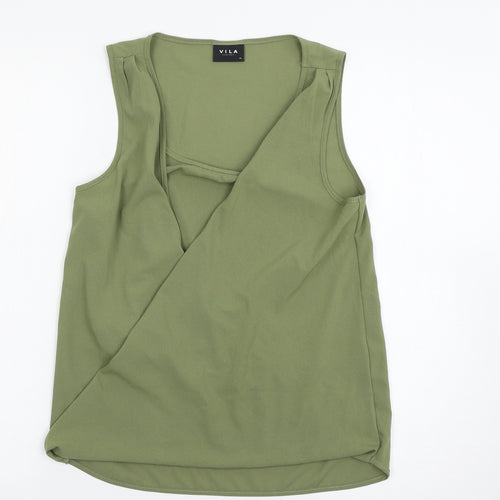 villa Womens Green   Basic Tank Size XS