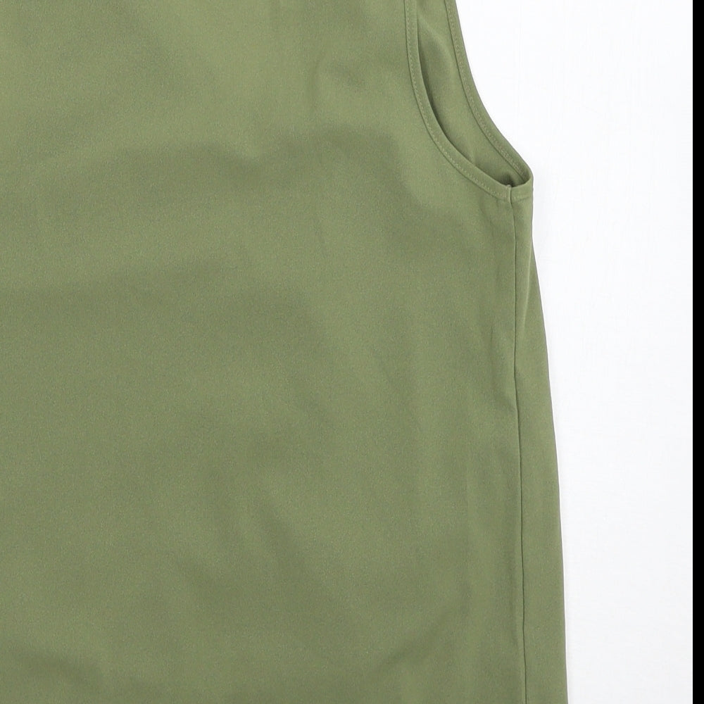 villa Womens Green   Basic Tank Size XS