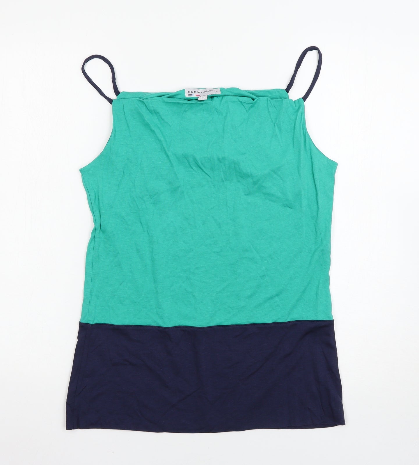 Crew Clothing Womens Multicoloured   Basic Tank Size 10