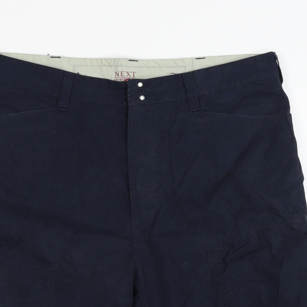 NEXT Mens Blue   Cargo Shorts Size 37 in