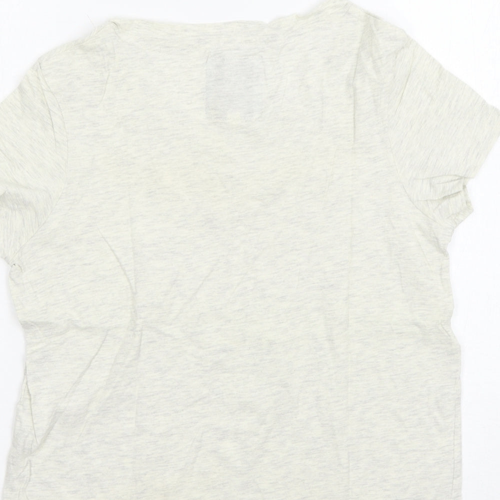 NEXT Womens Beige Solid  Top Pyjama Top Size 10