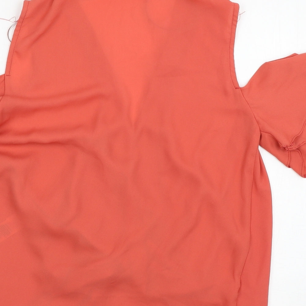 New Look Womens Pink   Basic Blouse Size 10