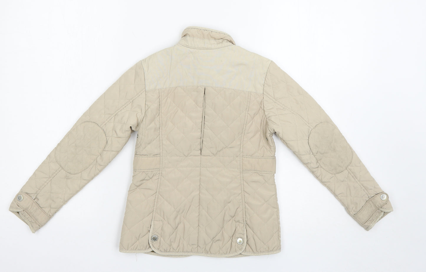 Zara Girls Beige   Quilted Jacket Size 5-6 Years