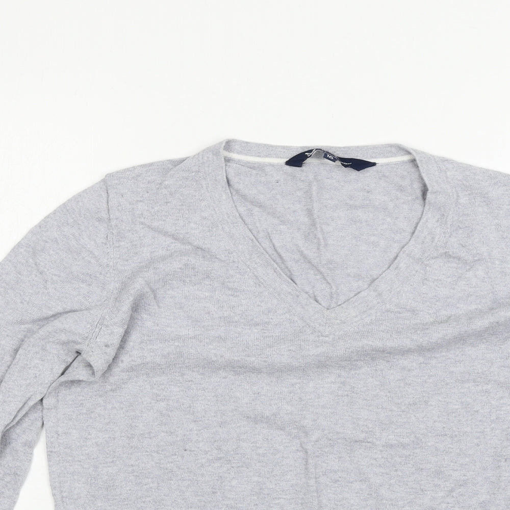 Crew Clothing Womens Grey   Pullover Jumper Size 10