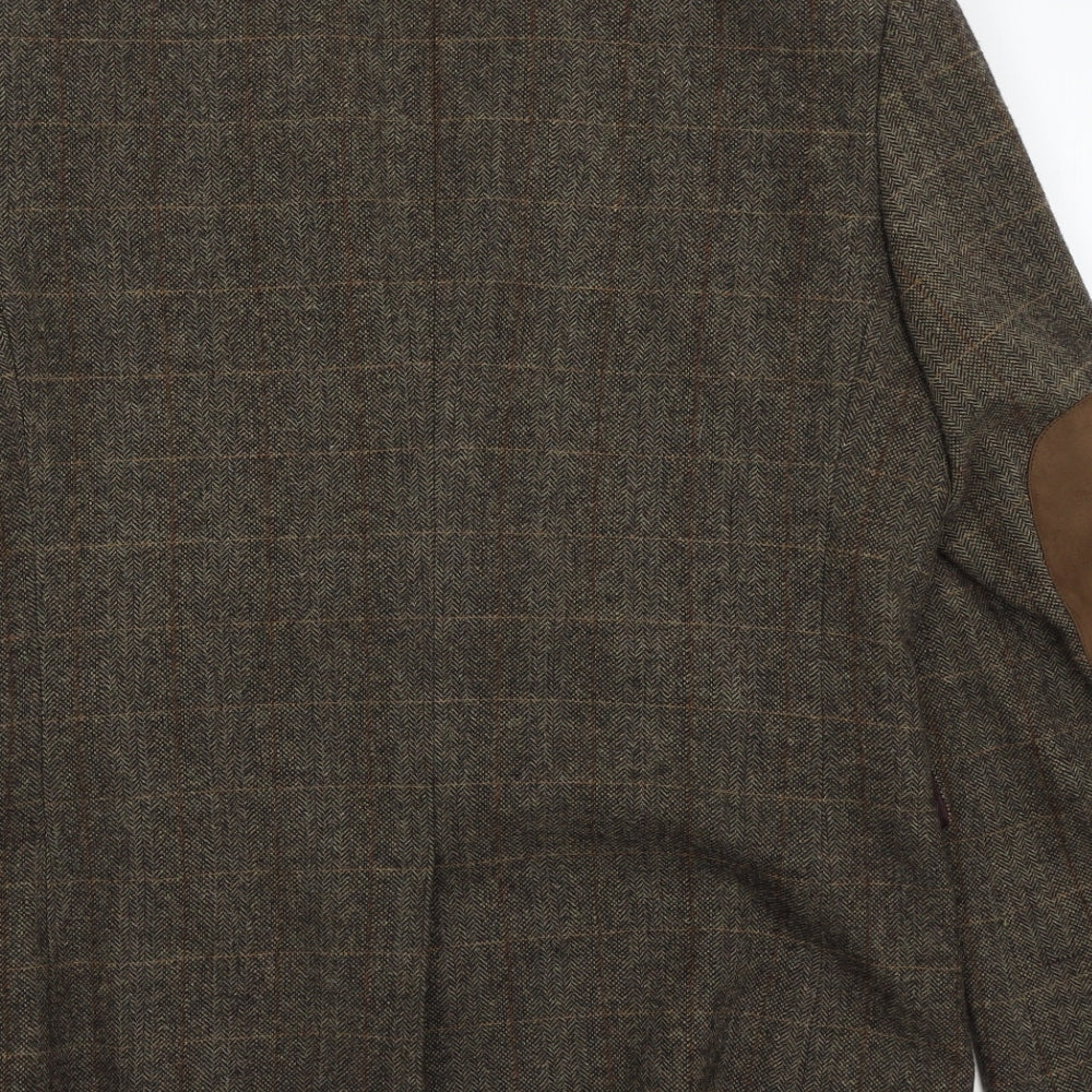Cedar Wood State Mens Brown   Jacket Blazer Size L