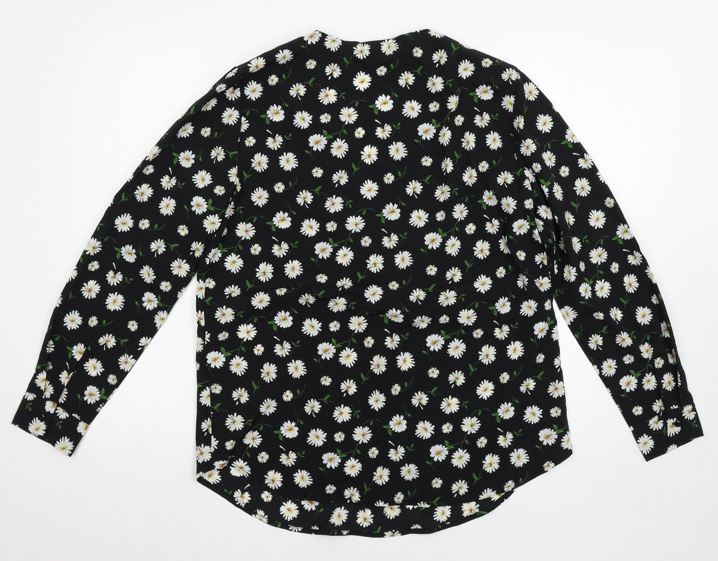 Jaqueline de Young Womens Multicoloured Floral  Basic Blouse Size 10